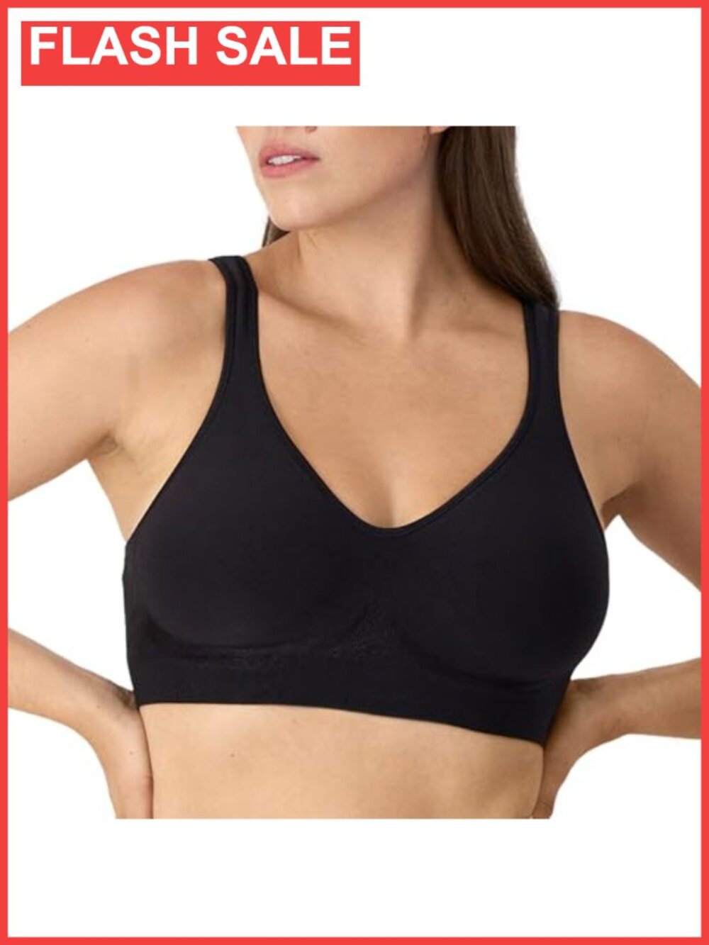 Wireless Seamless T-Shirt Bra Full Coverage ComfortFlex Fit